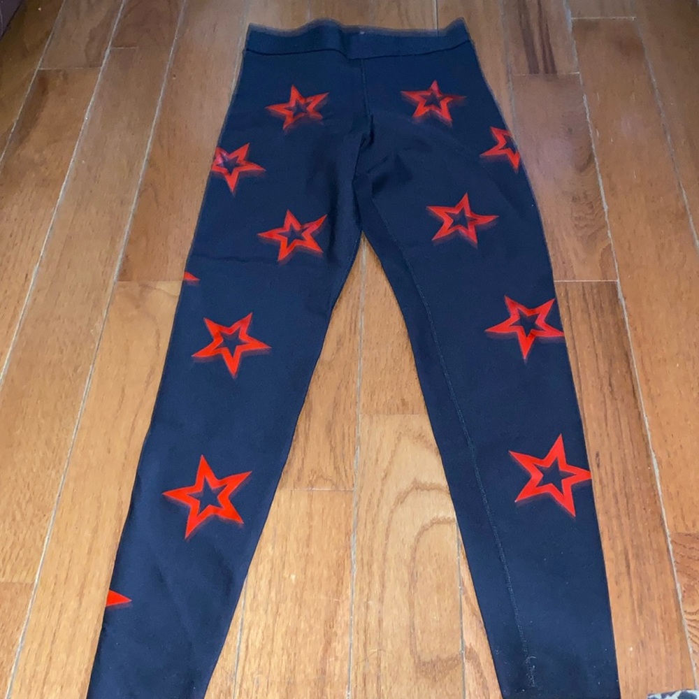 NWOT Ultracor Red Stars Leggings